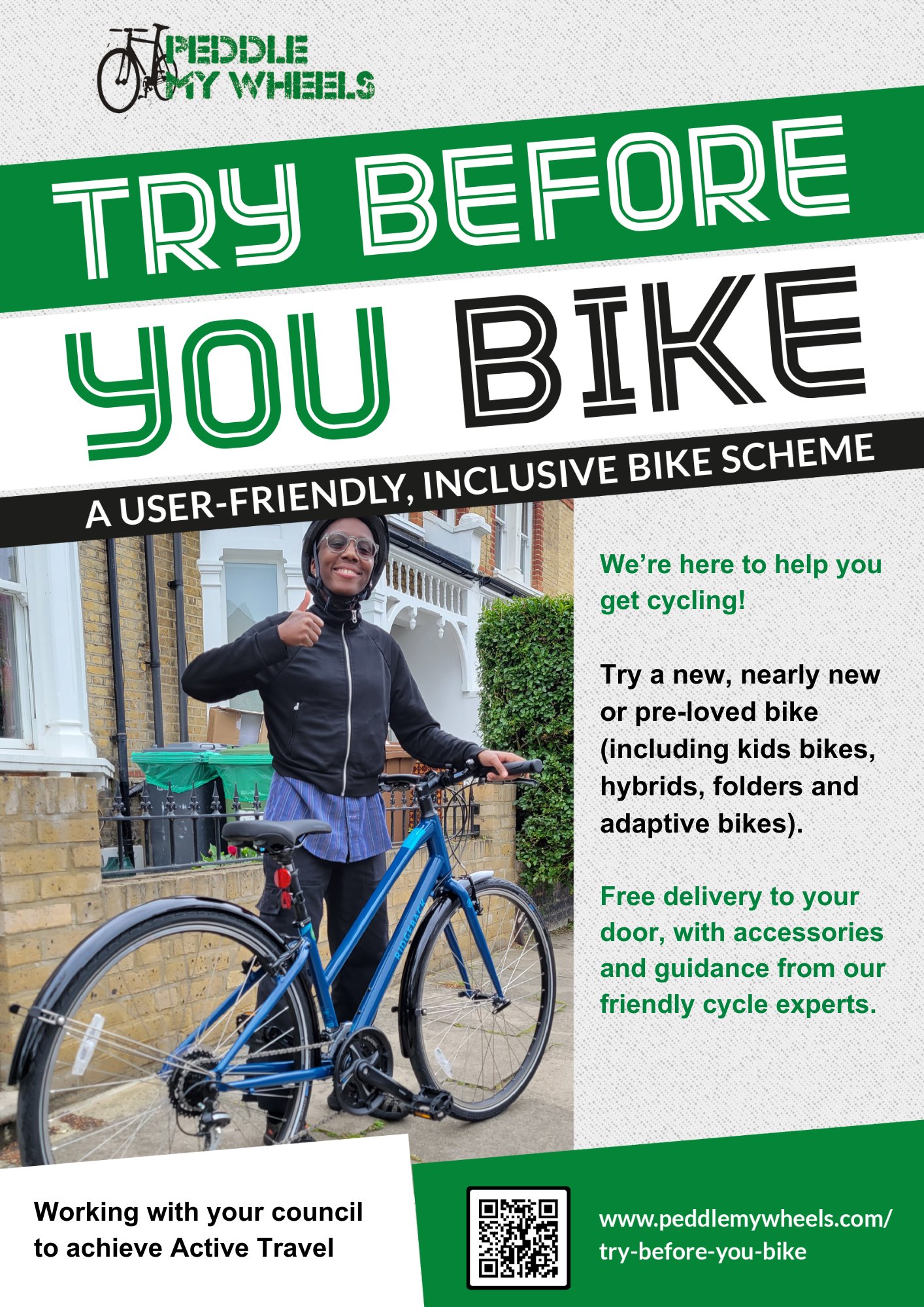 Try before you bike poster 